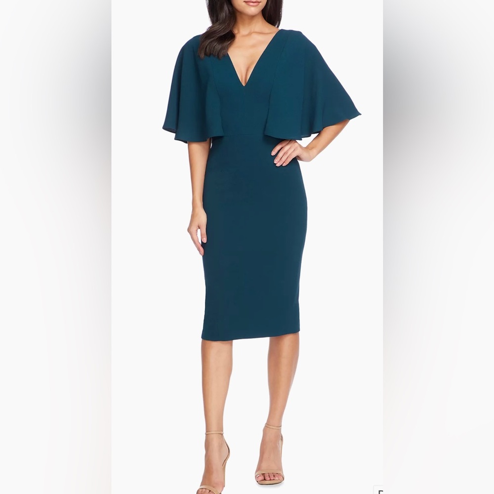Brand new Louisa Flutter-Sleeve Dress with tags size large
